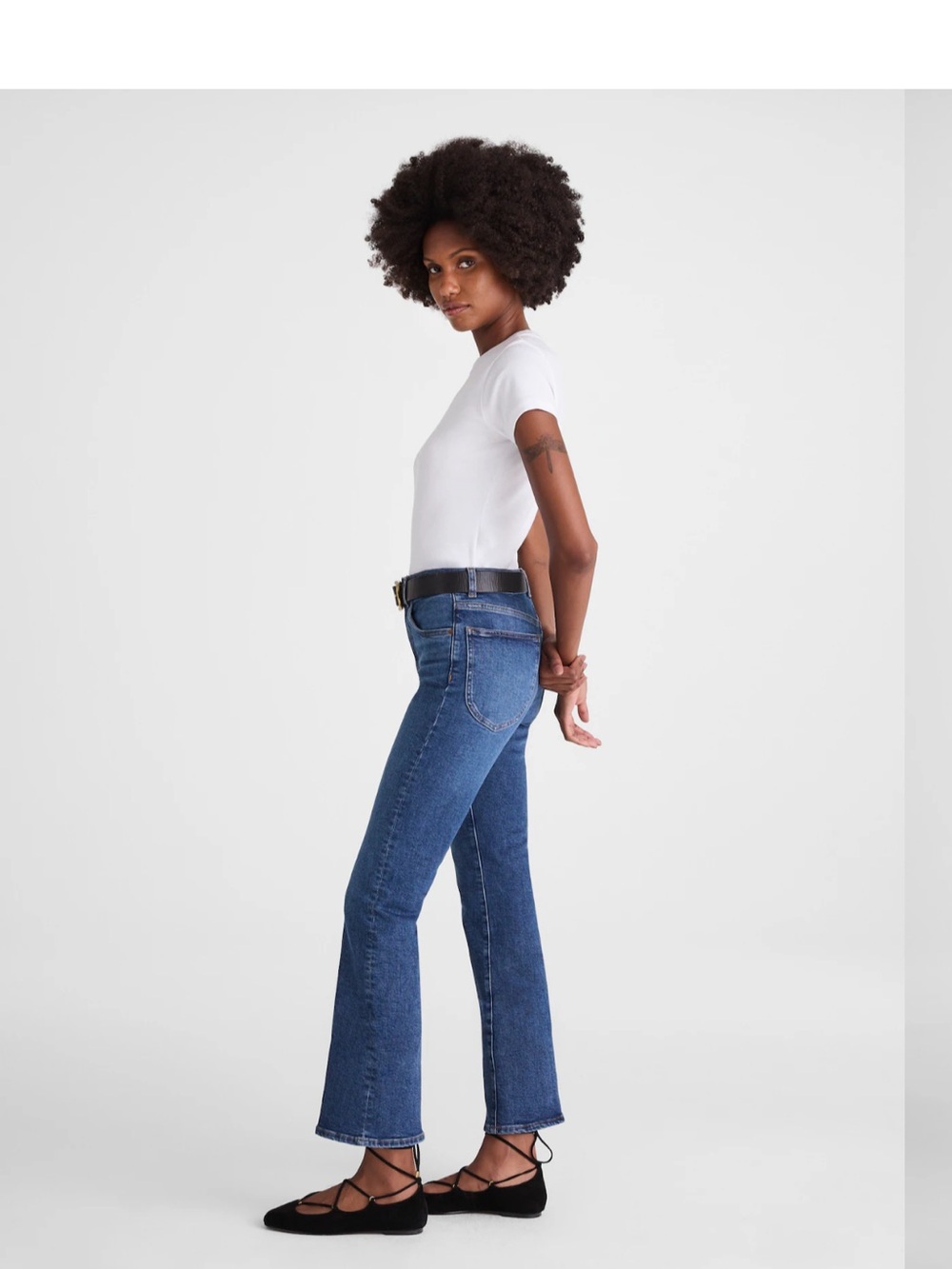 Madewell The Vintage Flare Crop Jean in
Larkwood Wash Size 29 - Picture 2 of 13